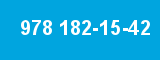978 182-15-42